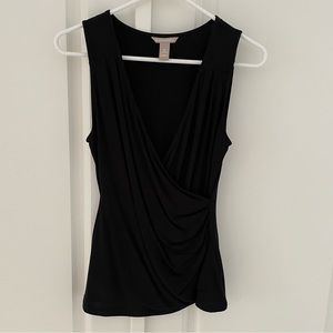 Black Banana Republic V-Neck Tank